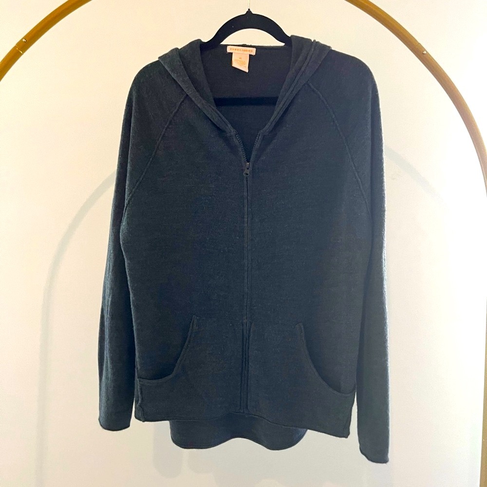 Sweet Romeo Charcoal Gray Hoodie